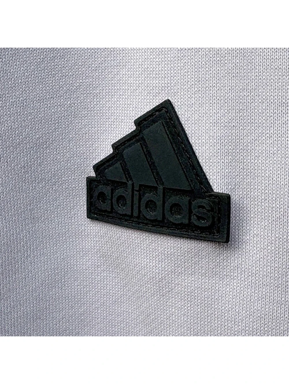 Adidas White Hoodie with Black Logo, Size M